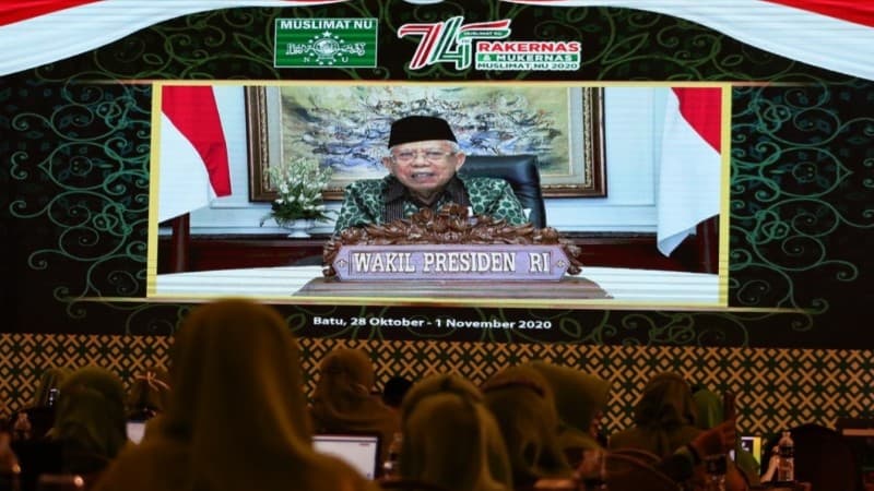 Wapres Kiai Ma’ruf Amin: Pemerintah Berutang Budi kepada Muslimat NU