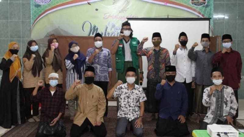 Satgas NU Peduli Depok Sosialisasikan Penanganan Covid-19 kepada Santri