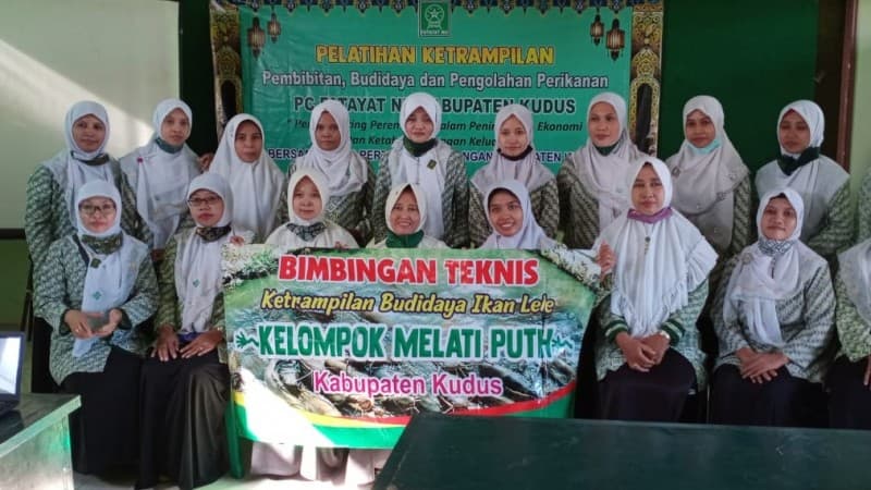 Selain Mudah Dibudidayakan, Fatayat NU Kudus: Lele Disukai dan Kaya Gizi