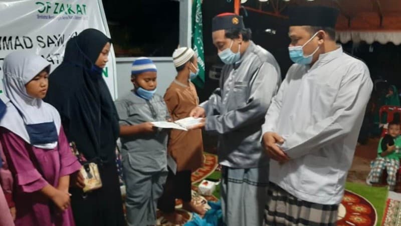 LAZISNU Bintan Santuni Puluhan Anak Yatim