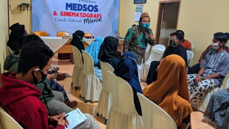 Antusias Peserta Pelatihan Videografi LTMNU di Pemalang