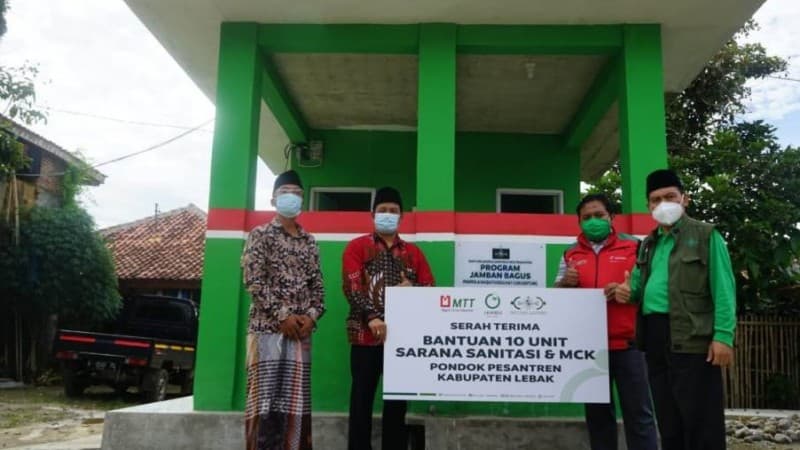 Program Sanitasi NU Care Sentuh 1.300 Jiwa di Lebak