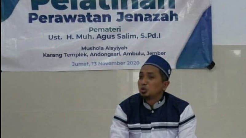 Pengurus NU Jember Ini Kerap Beri Pelatihan Merawat Jenazah bagi Ibu-ibu Aisyiyah