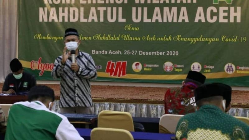 RMI NU Sosialisasi Cegah Covid-19 di Pesantren Aceh