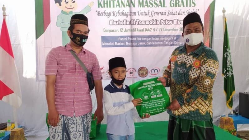 LPBI NU dan LDNU Gelar Khitan Gratis di Denpasar