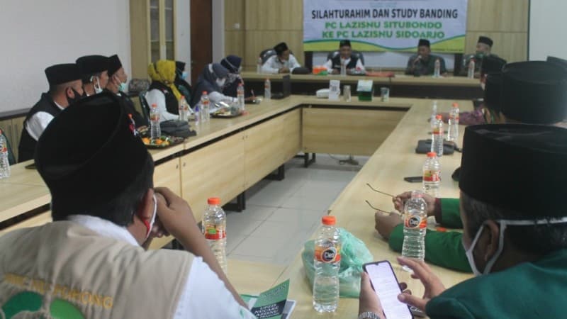 LAZISNU Situbondo Kunjungi Sidoarjo Pelajari Koin NU
