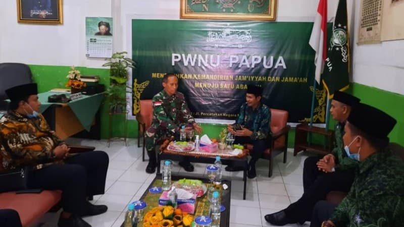 NU Papua Terima Kunjungan Panglima Kodam XVII