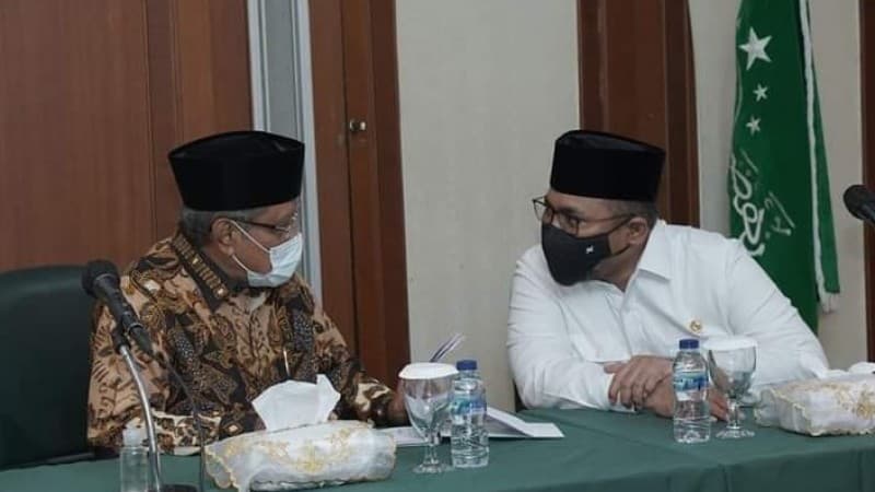 Di Hadapan Menag Yaqut, Kiai Said Kutip Sindiran Gus Dur soal Depag