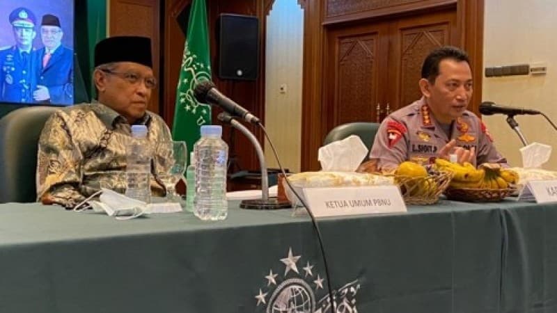 Kelakar Kapolri Listyo Sigit jika Ada Polisi yang Tak Sowan ke NU