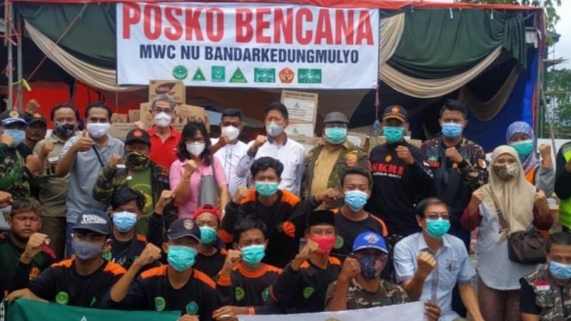 Peduli Banjir, Ansor dan Organisasi Lintas Agama Kerja Sama Kirim Bantuan