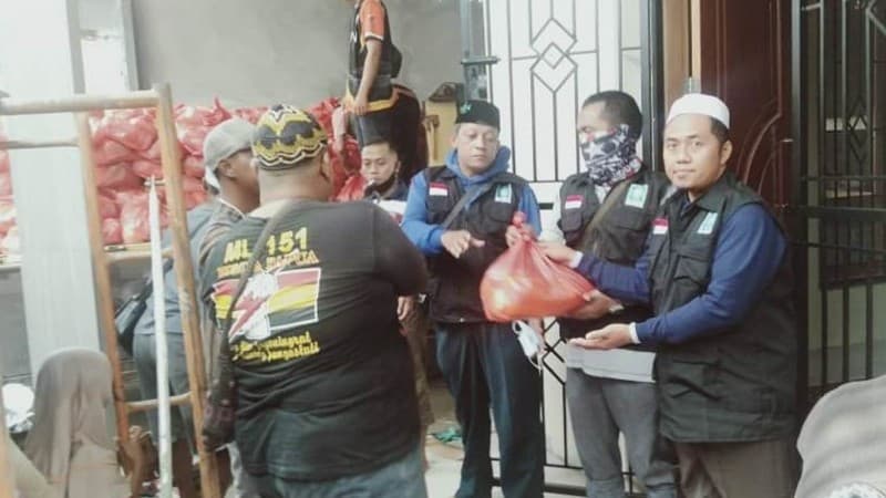 NU Jayapura Sumbang 400 Paket Sembako untuk Korban Banjir Keerom