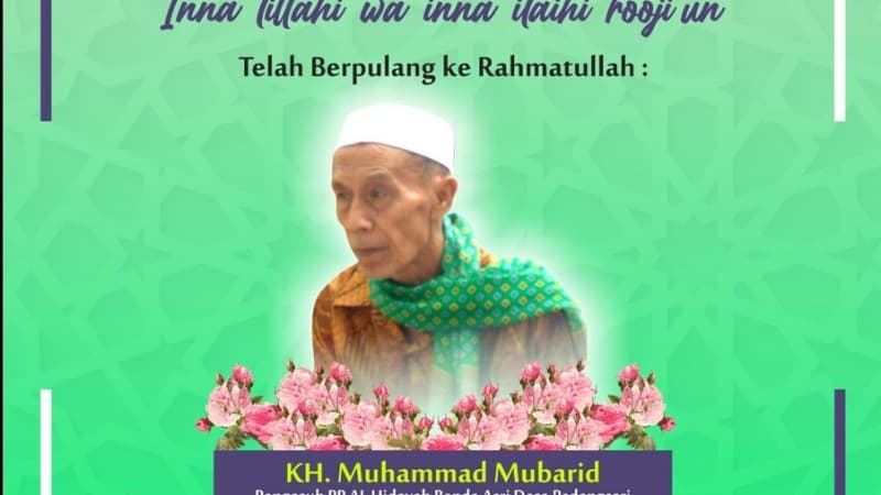 Innalillahi, Pengasuh Pesantren Al-Hidayah Majenang Cilacap KH Ahmad Mubarid Wafat
