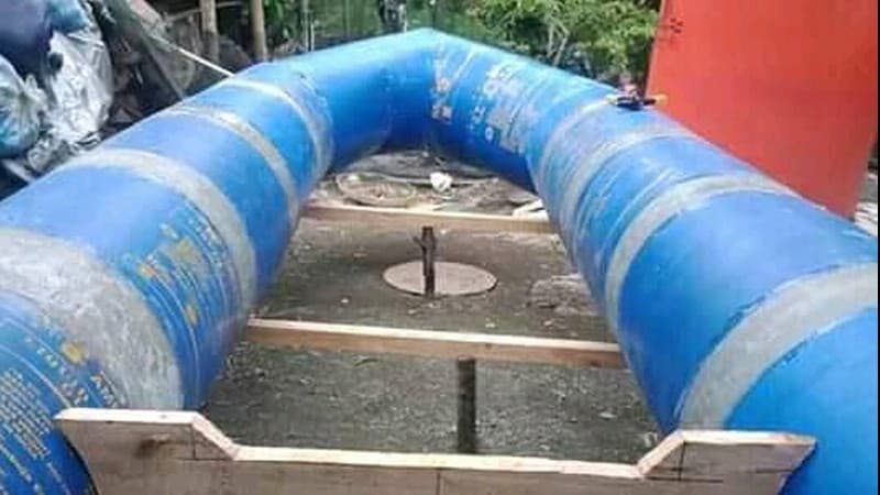 Penuhi Kebutuhan, Banser Cilacap Sulap Drum Bekas Jadi Perahu Patut Ditiru