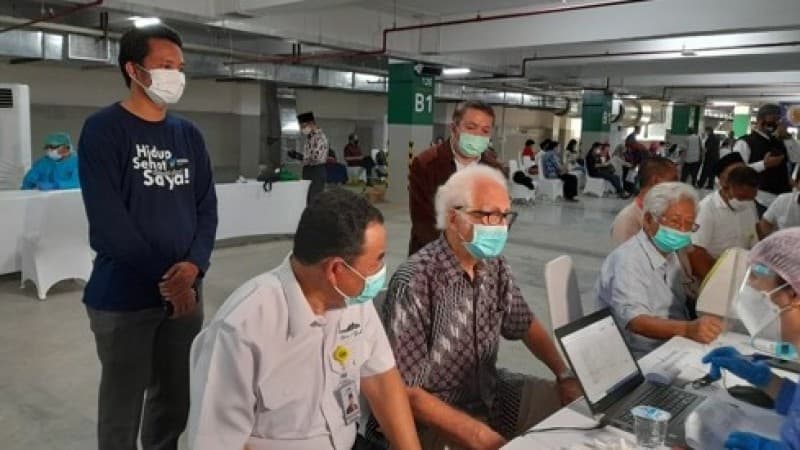 Tokoh Lintas Agama Mulai Divaksinasi Covid-19