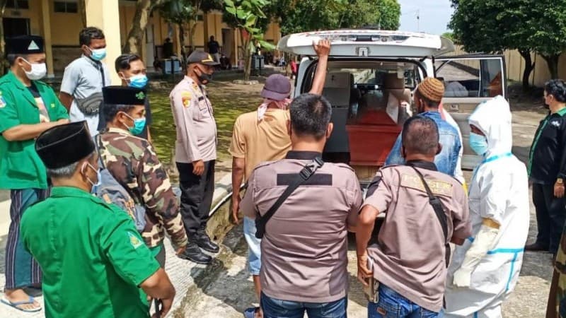 Ansor OKU Timur Bantu Pemulangan Jenazah Korban Pembunuhan