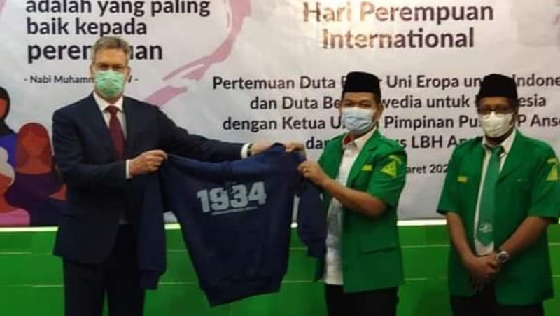 Terima Kunjungan Dubes Uni Eropa, GP Ansor Bangun Sinergi Penguatan Kesetaraan