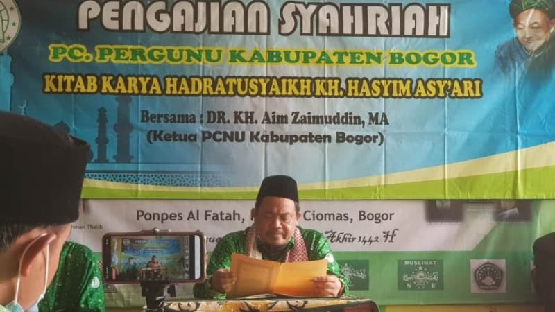 Bedah Kitab Kiai Hasyim, Pergunu Bogor Serap Kekhasan Mengajar para Ulama