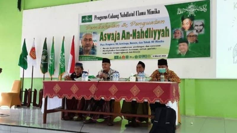 Wakil Rais NU Jatim Bekali Pemahaman Nahdliyin di Mimika Papua