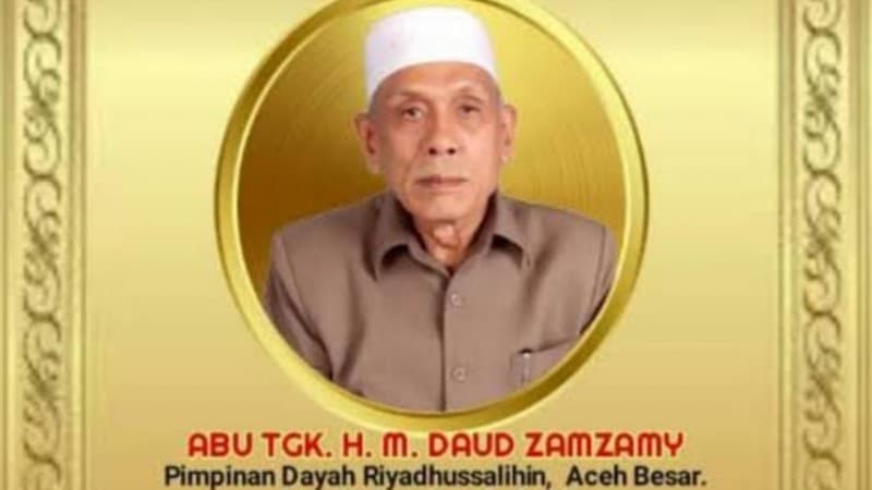 Innalillahi, Ulama Kharismatik Aceh Tgk HM Daud Zamzami Berpulang