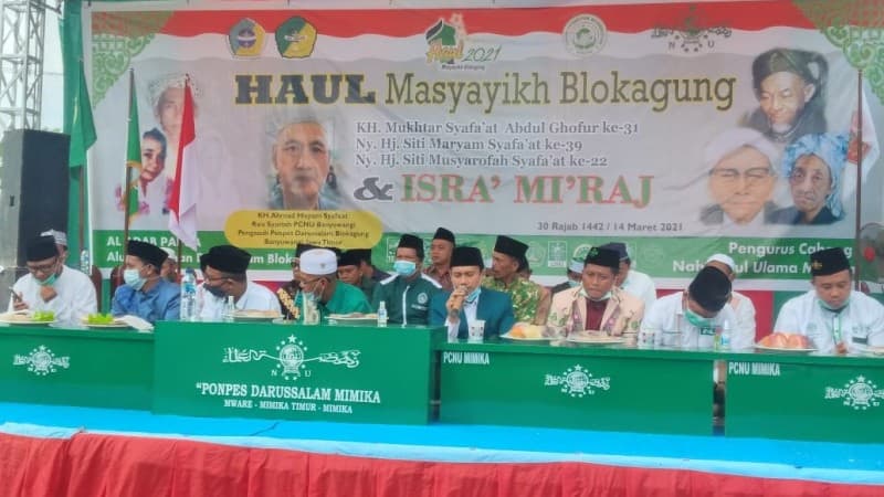 Meriah dan Khidmatnya Haul Masyayikh Blokagung di Mimika Papua