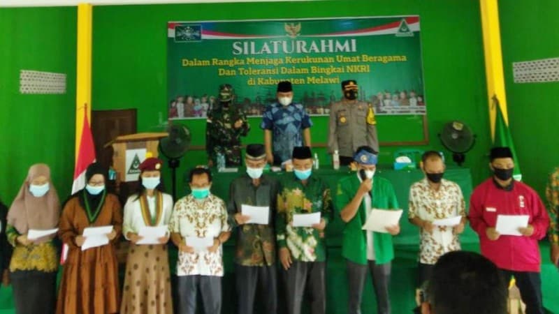 Ansor Melawi Gelar Silaturahim Lintas Agama