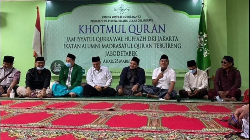 Sambut Konferwil, JQHNU Jakarta dan Alumni Tebuireng Gelar Khatmul Qur’an