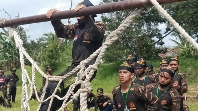 Kejar Target 1.000 Anggota Banser, Ansor Kencong Jember Gelar Kembali Diklatsar