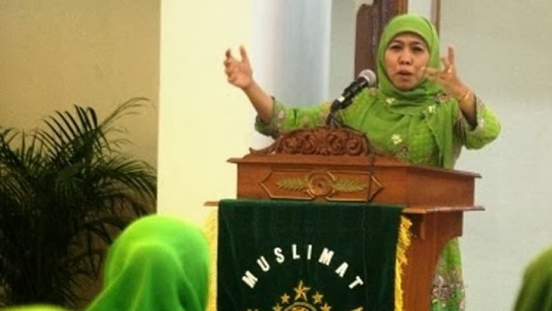 Khofifah Tegaskan Peran Penting Kader Muslimat NU Tanggulangi Covid-19