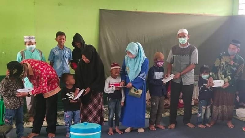PCNU Paniai Papua Wujudkan kepedulian kepada Yatim
