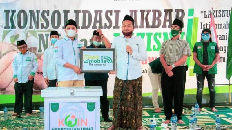 Masyarakat Banyuwangi Sambut Baik LAZISNU Mobile