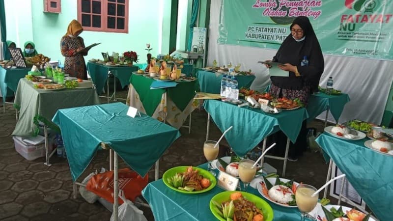 Peringati Harlah Ke-71, Fatayat NU Pati Inisiasi Lomba Sajian Olahan Bandeng
