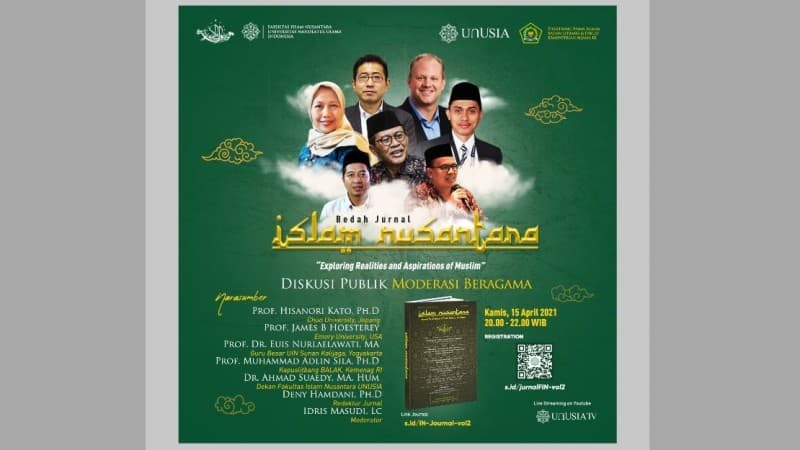 Bedah Jurnal Islam Nusantara FIN Unusia Dihadiri Peneliti dari Jepang dan AS