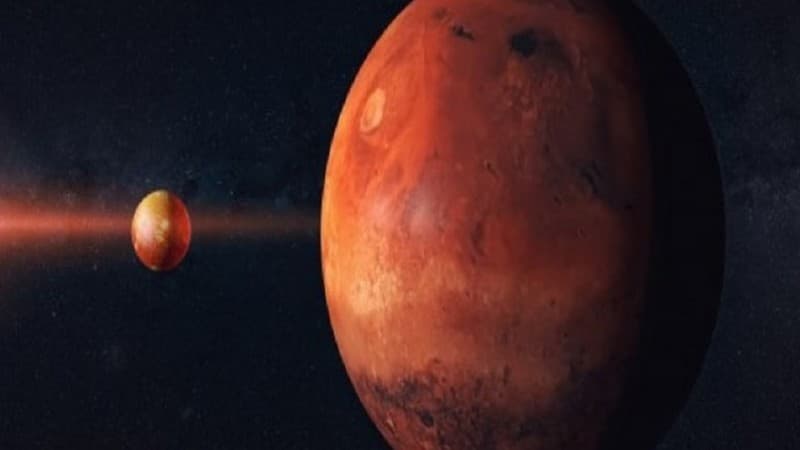 The moon will 'eclipse' Mars tonight