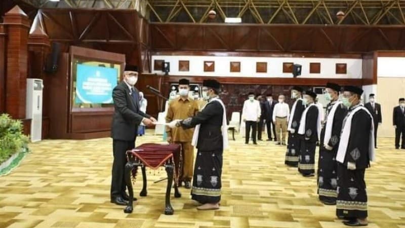 Dikukuhkan, Pengurus MADA 2021-2024 Diharapkan Mampu Dongkrak Mutu Dayah