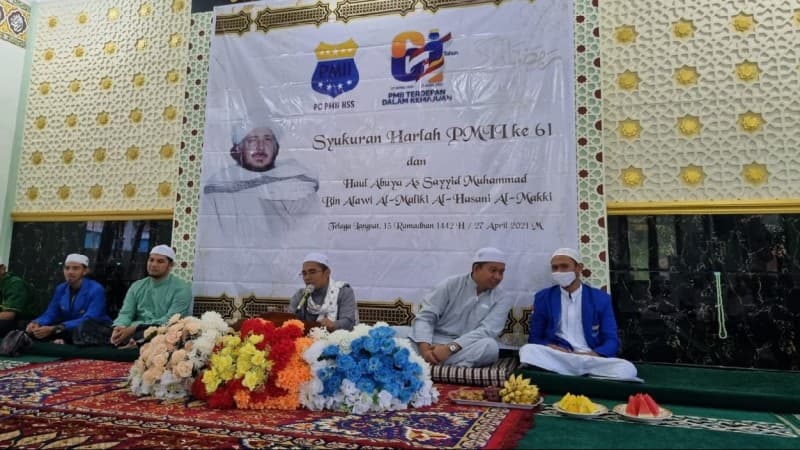 PMII Hulu Sungai Selatan Kalsel Gelar Harlah dan Haul Sayyid Muhammad al-Maliki