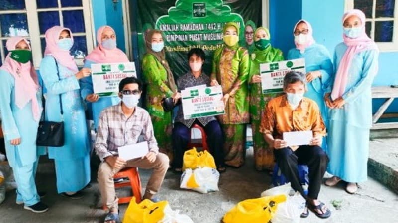 PP Muslimat NU dan YKMNU Santuni Ratusan Penyandang Disabilitas