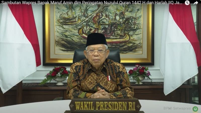 Wapres KH Ma'ruf Amin Sebut IIQ Berhasil Jadi Penyemai Penghafal Qur’an