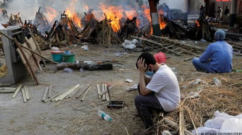 Penyebab Lonjakan Kasus Positif Covid-19 di India