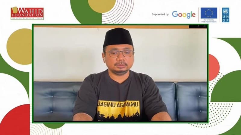 Menag Gus Yaqut Imbau Pemuda dan Pemuka Agama Bicara di Medsos