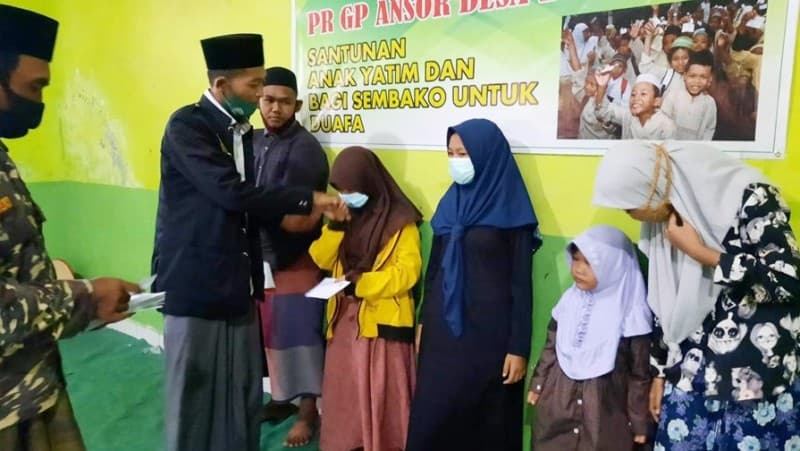 Baksos Ramadhan, Ansor Banyupoh Buleleng Giatkan Semangat Berbagi 