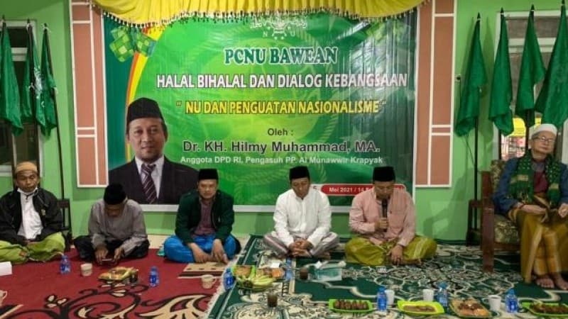 Hadirkan Gus Hilmy, PCNU Bawean Kuatkan Nasionalisme Pemuda