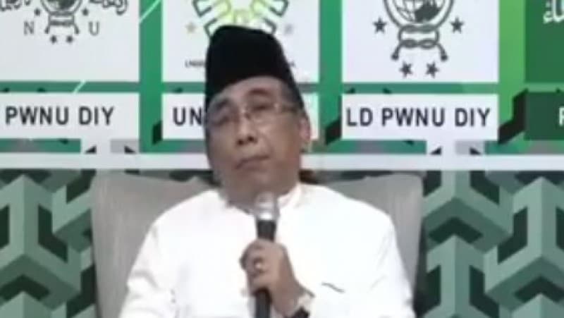 Gus Yahya Paparkan Alasan Israel Tidak Berhenti Perangi Palestina