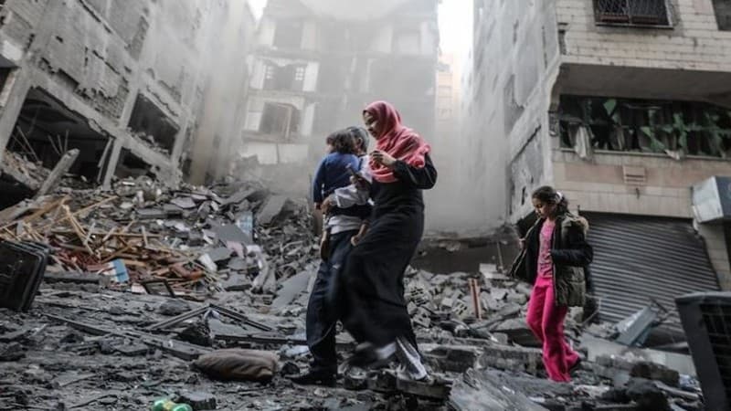 Jumlah Korban Warga Palestina dan Anak-anak dalam 11 Hari Serangan Israel