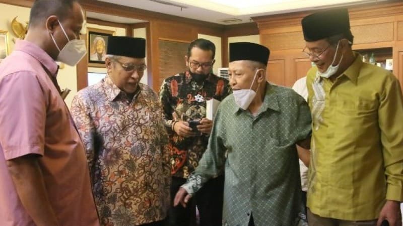 Hamzah Haz Silaturahim ke PBNU, Kiai Said: Beliau Tak Pernah Lupakan NU