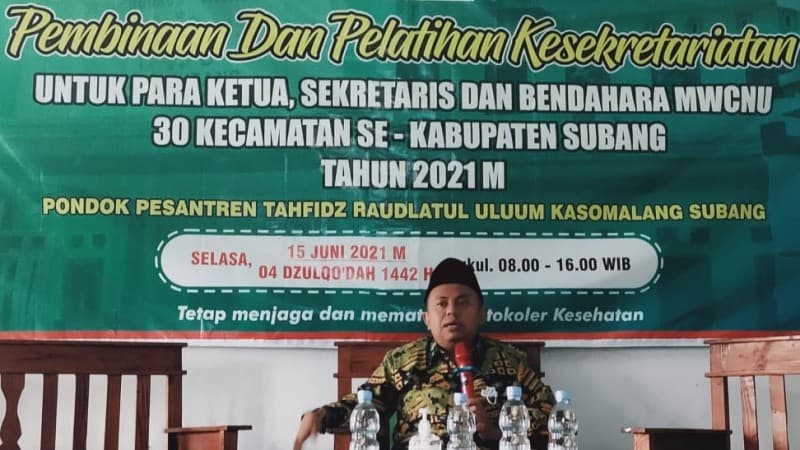 Ketua NU Jabar Ingatkan Pengurus agar Tidak Lepas Tasbih