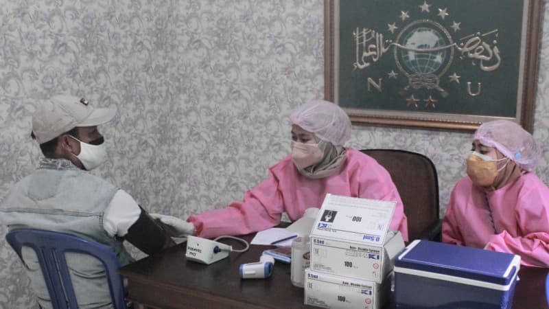 250 Nahdliyin Jakarta Utara Ikuti Vaksinasi PWNU