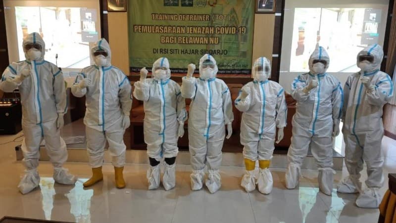 NU Jatim Bentuk Tim Relawan Pemulasaraan Jenazah Covid-19