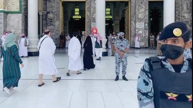 Ketatnya Penjagaan Saat Jamaah Haji 2021 Masuk Tanah Suci