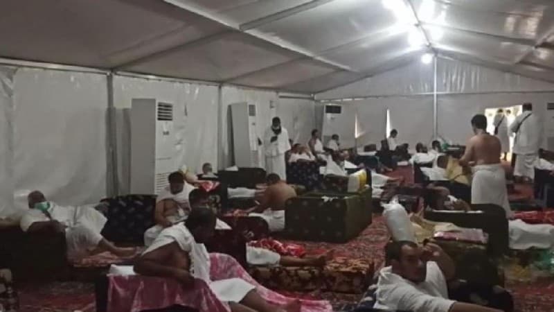 Suasana Wukuf Haji 1442 H