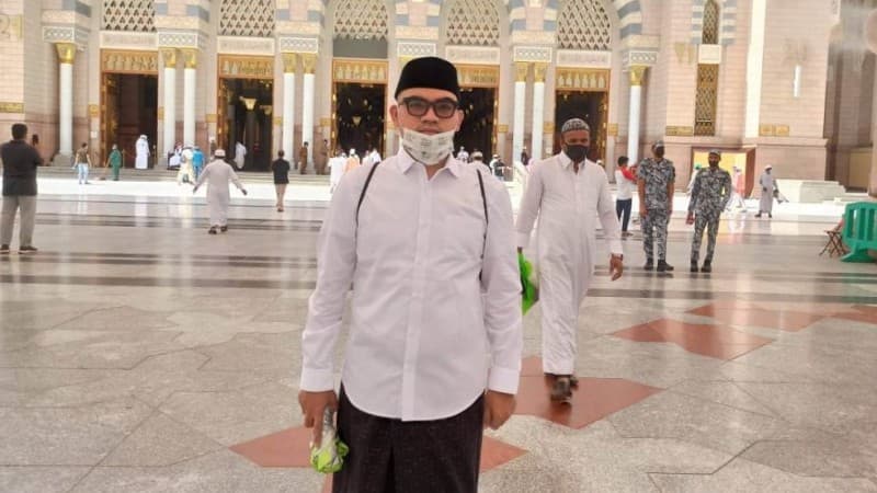 Suasana Shalat Jumat di Masjid Nabawi
